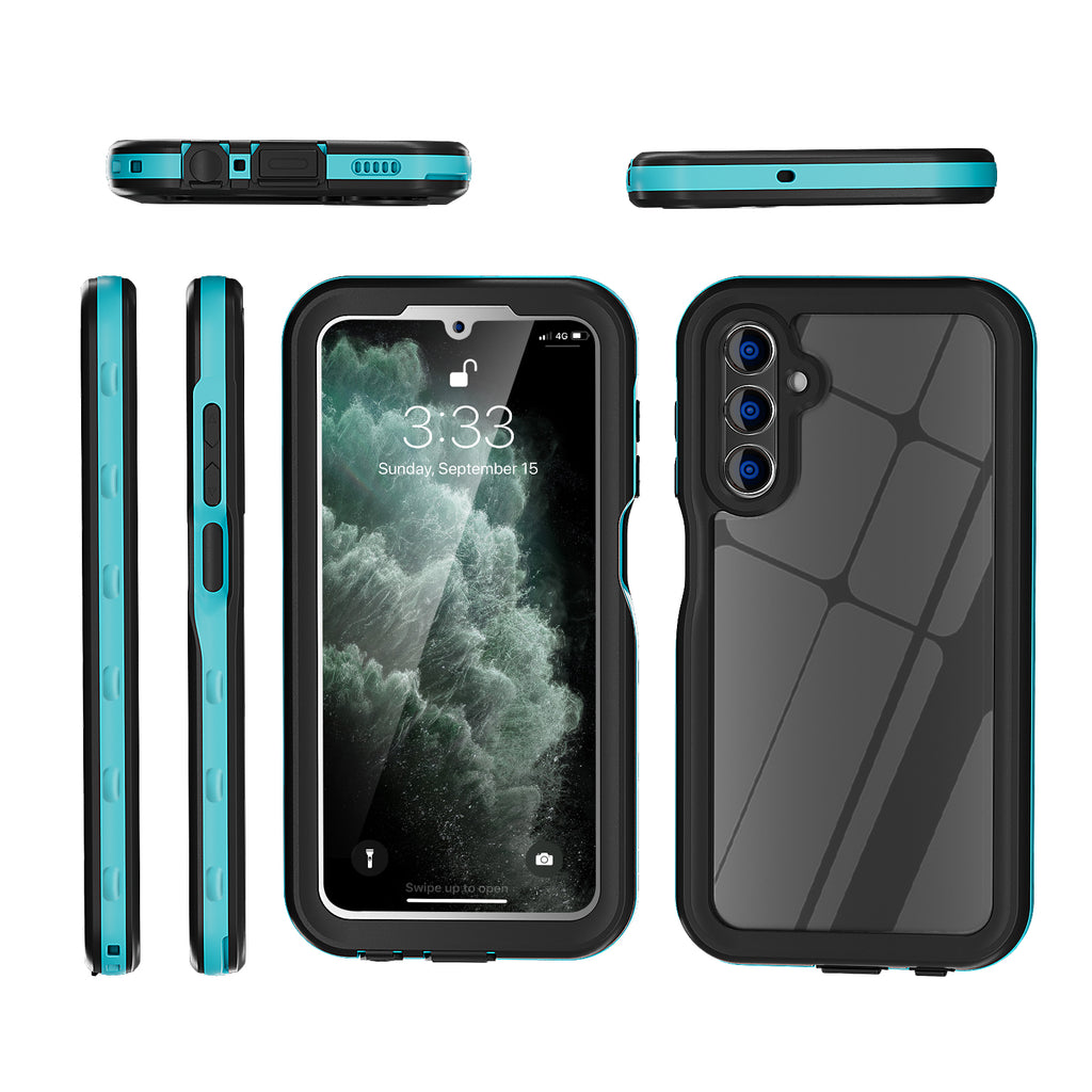 Samsung Galaxy A15 Case Waterproof Dot Clear Full Protection