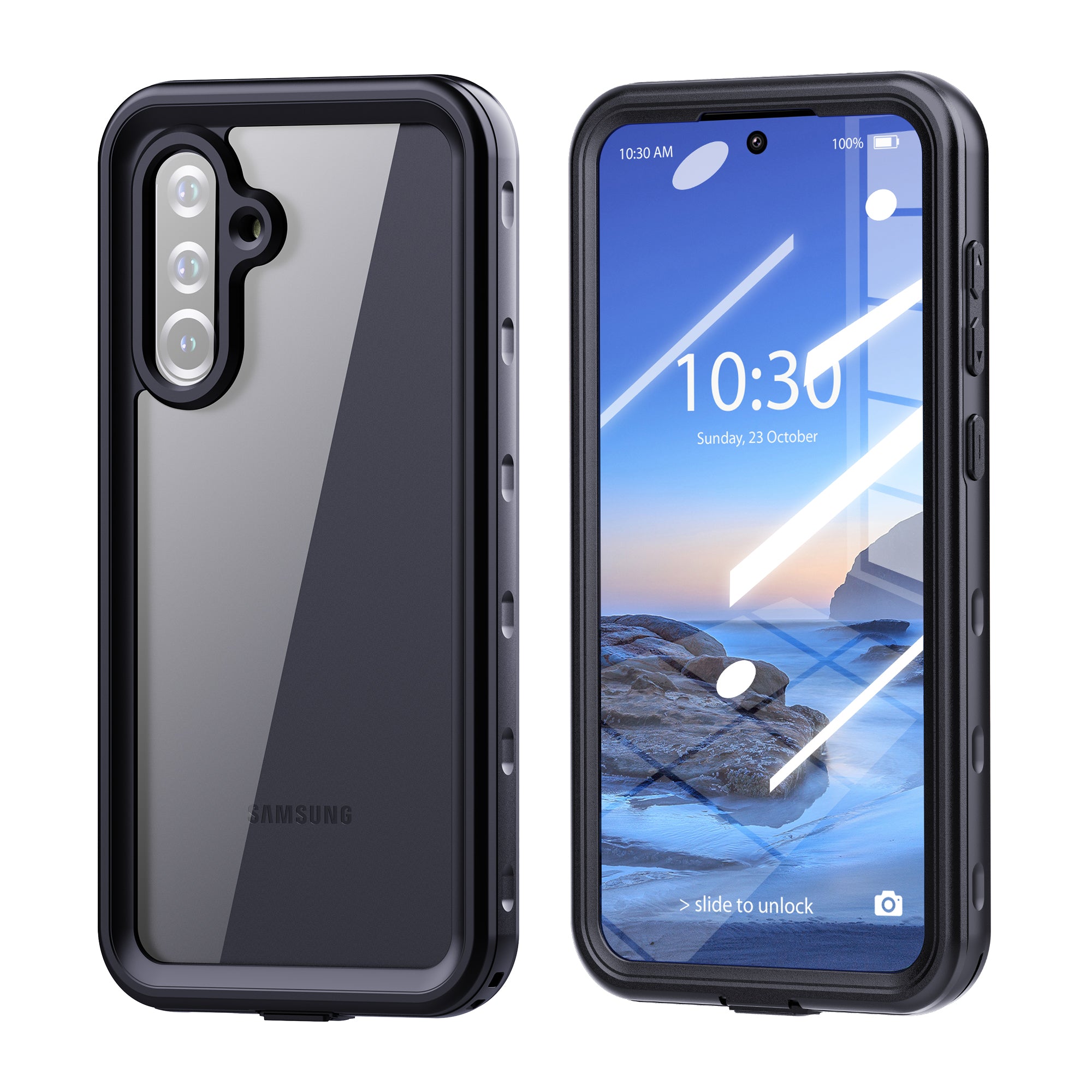 Samsung Galaxy A36 Case Waterproof Dot Clear Full Protection