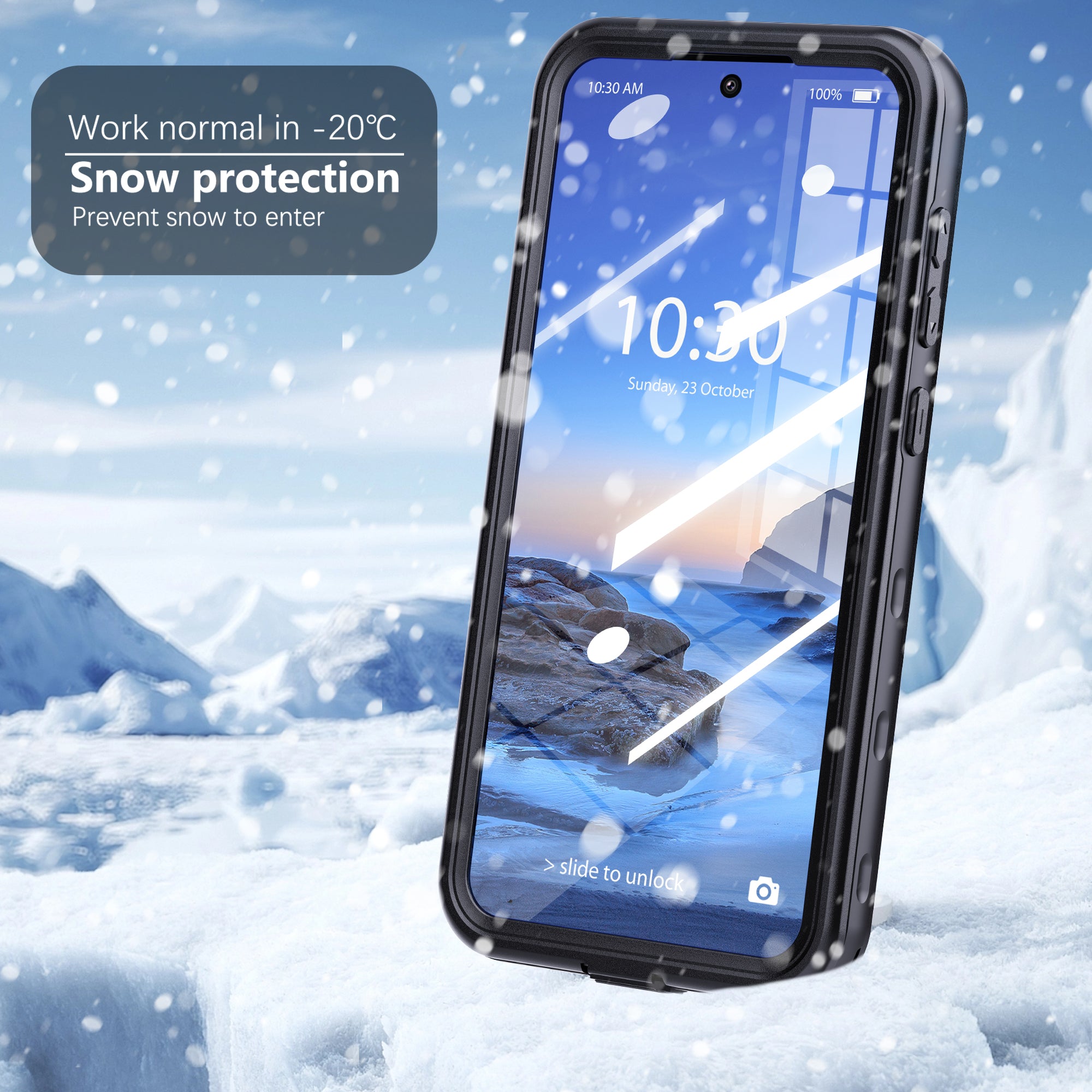 Samsung Galaxy A36 Case Waterproof Dot Clear Full Protection