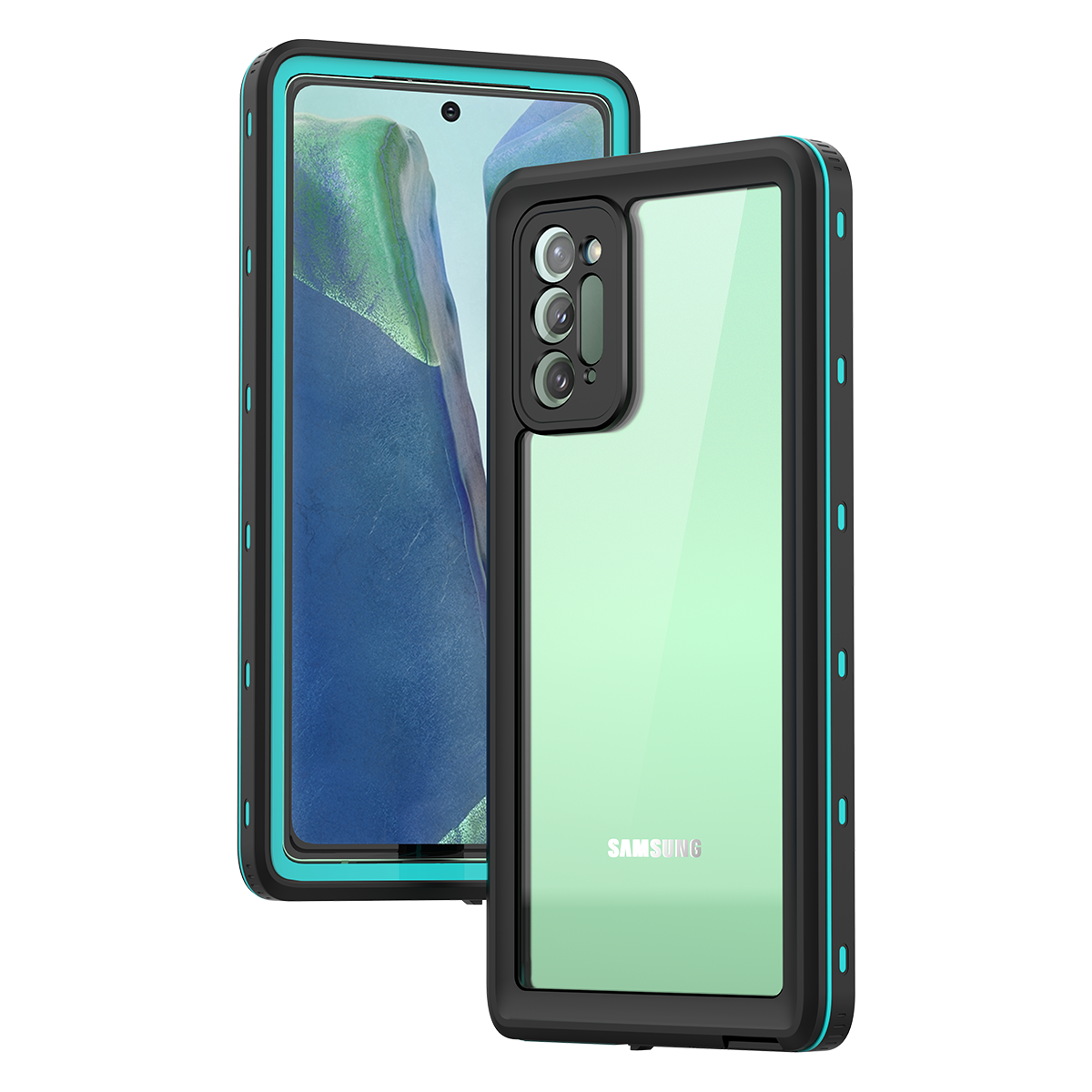 Samsung Galaxy Note20 Case Waterproof Dot Clear Full Protection