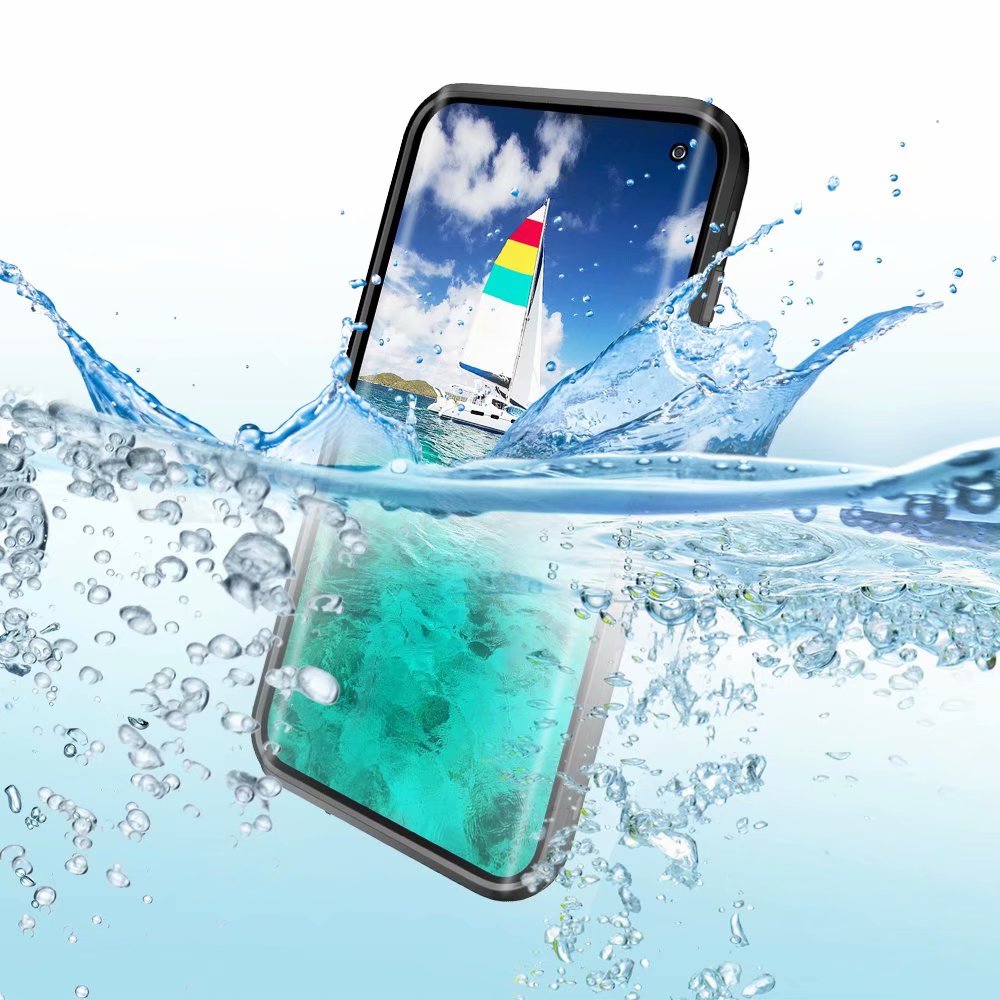 Samsung Galaxy S10 Case Waterproof Dot Clear Full Protection