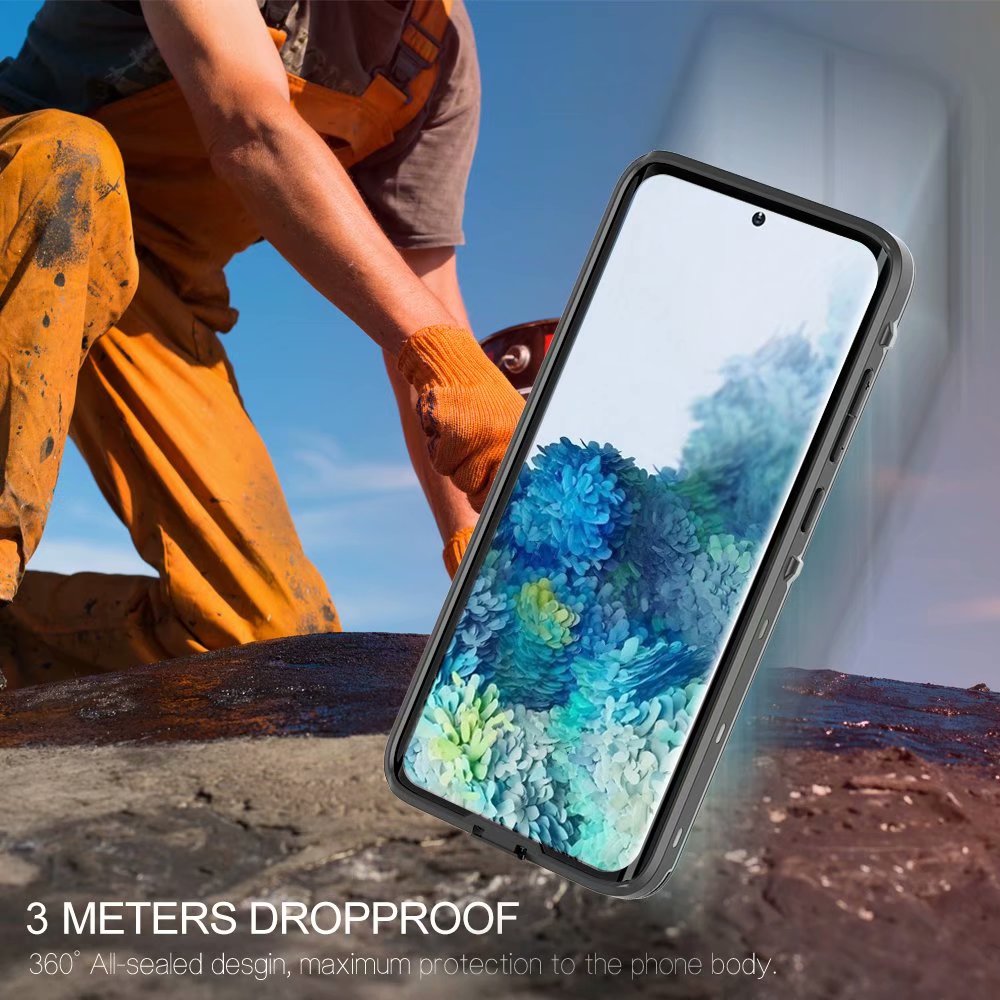 Samsung Galaxy S20 Plus Case Waterproof Dot Clear Full Protection