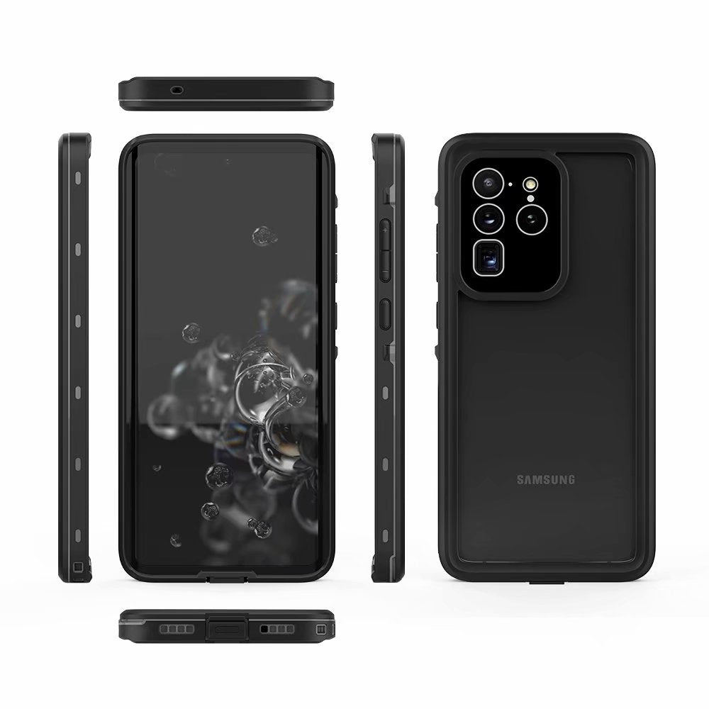 Samsung Galaxy S20 Ultra Case Waterproof Dot Clear Full Protection