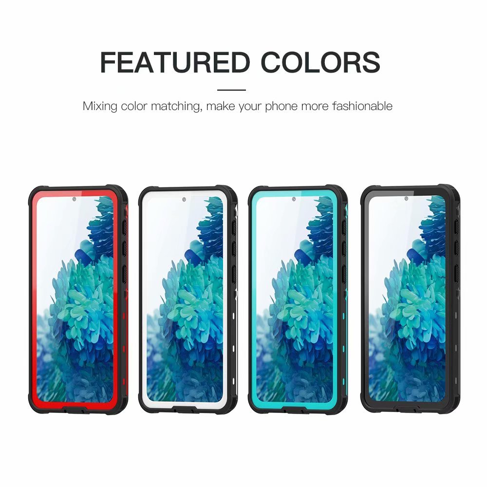 Samsung Galaxy S21 Plus Case Waterproof Dot Clear Full Protection