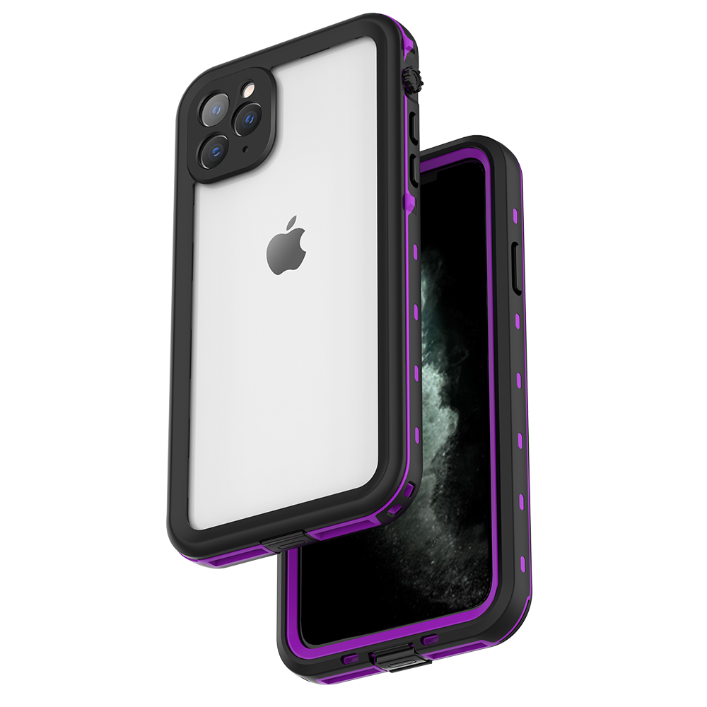 Apple iPhone 11 Pro Max Case Waterproof Dot Clear Full Protection