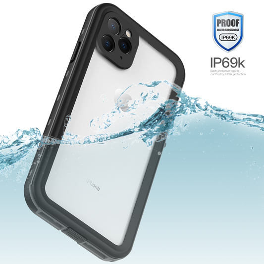 Apple iPhone 11 Pro Max Case Waterproof Dot Clear Full Protection