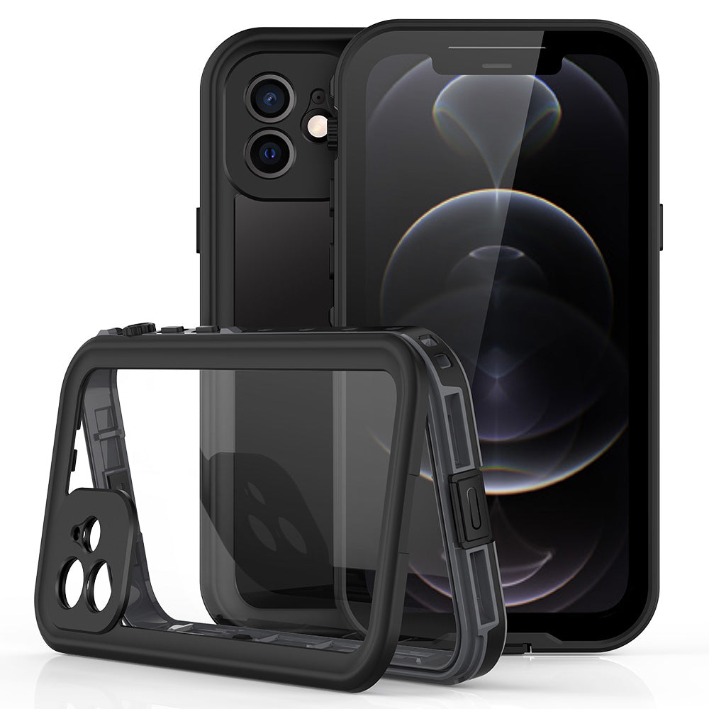 Apple iPhone 12 Case Waterproof Dot Clear Full Protection