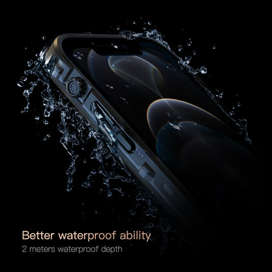Apple iPhone 12 Case Waterproof Dot Clear Full Protection