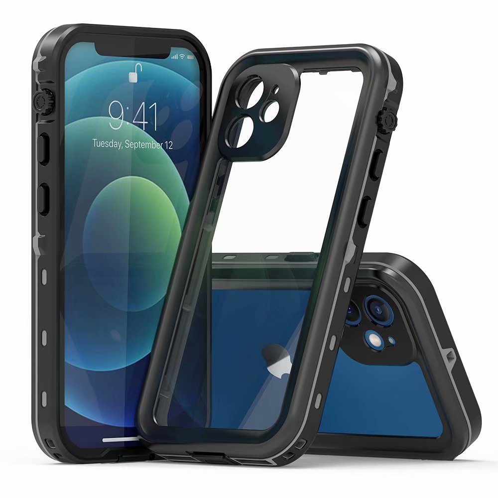 Apple iPhone 12 Mini Case Waterproof Dot Clear Full Protection