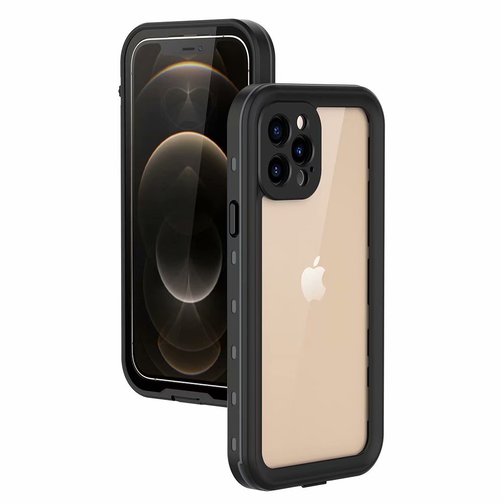 Apple iPhone 12 Pro Max Case Waterproof Dot Clear Full Protection