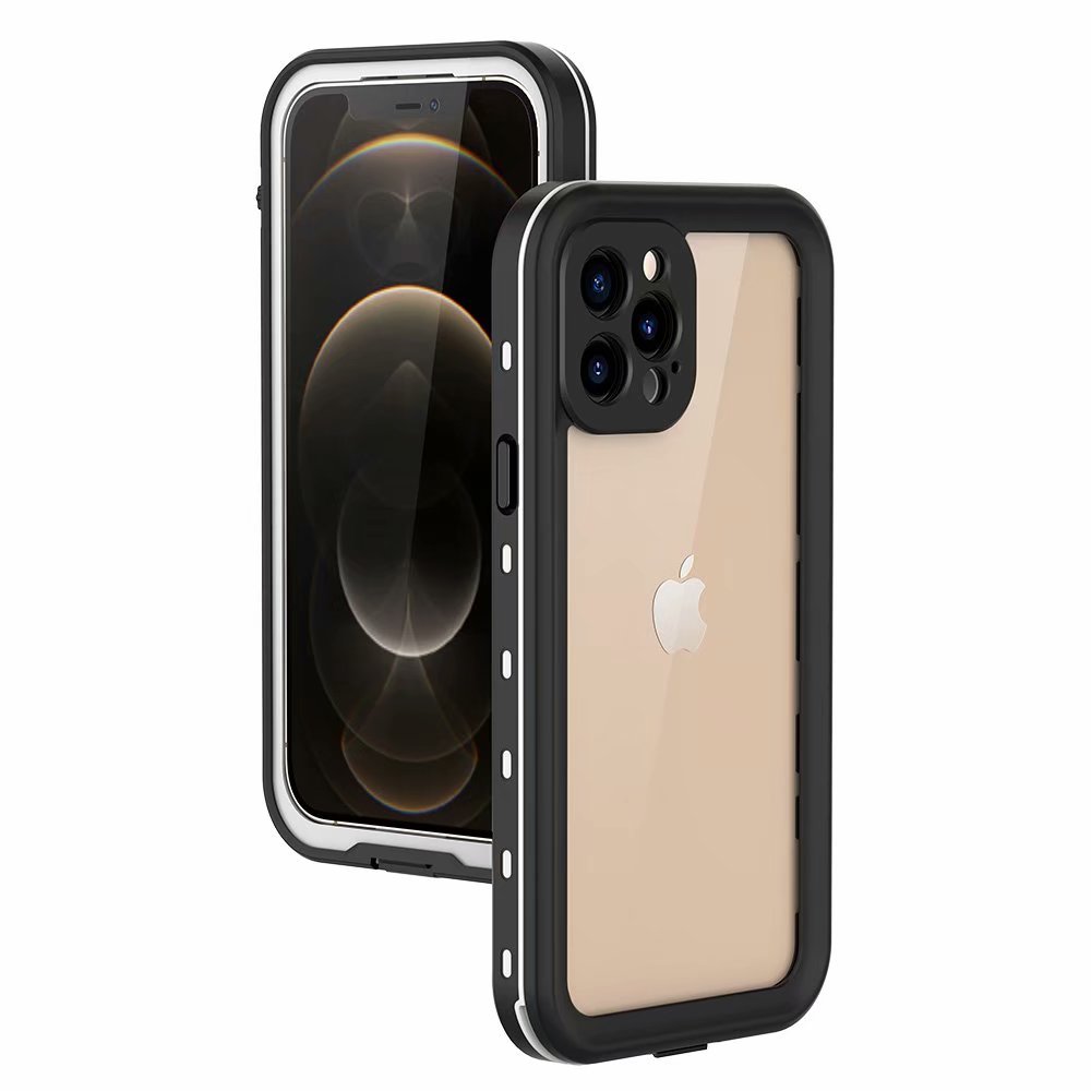 Apple iPhone 12 Pro Max Case Waterproof Dot Clear Full Protection