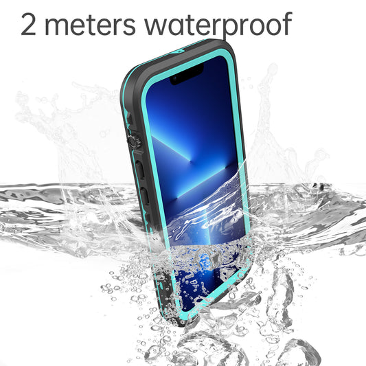 Apple iPhone 13 Case Waterproof Dot Clear Full Protection