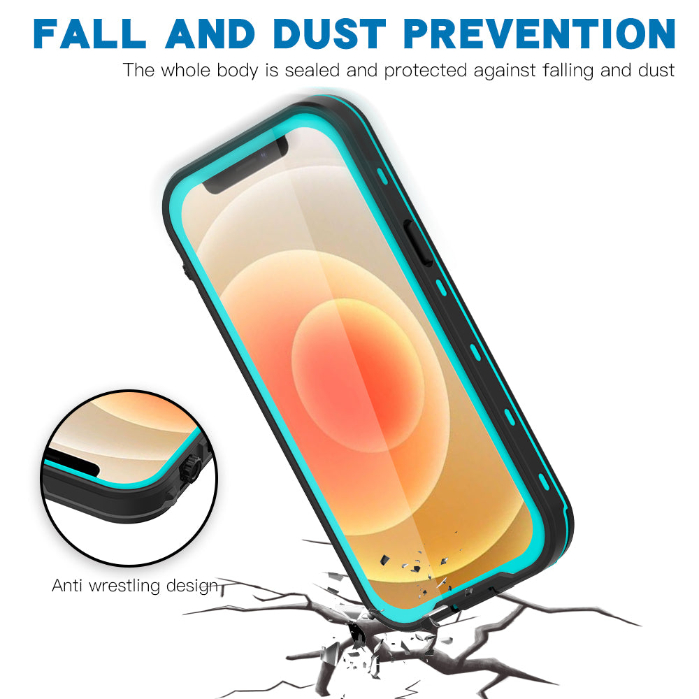 Apple iPhone 13 Mini Case Waterproof Dot Clear Full Protection