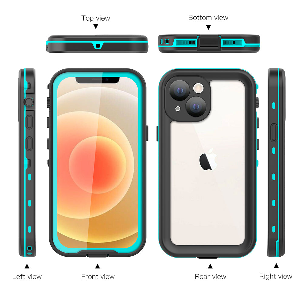 Apple iPhone 13 Mini Case Waterproof Dot Clear Full Protection