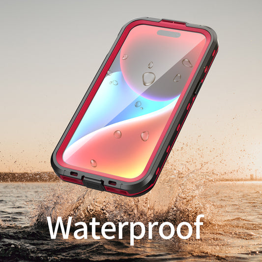 Apple iPhone 15 Pro Case Waterproof Dot Clear Full Protection