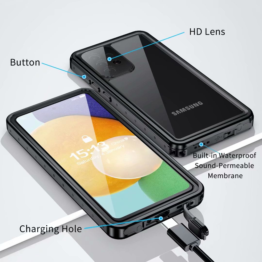 Samsung Galaxy A52/A52s Case Waterproof Dot Box Submerged 6.6ft