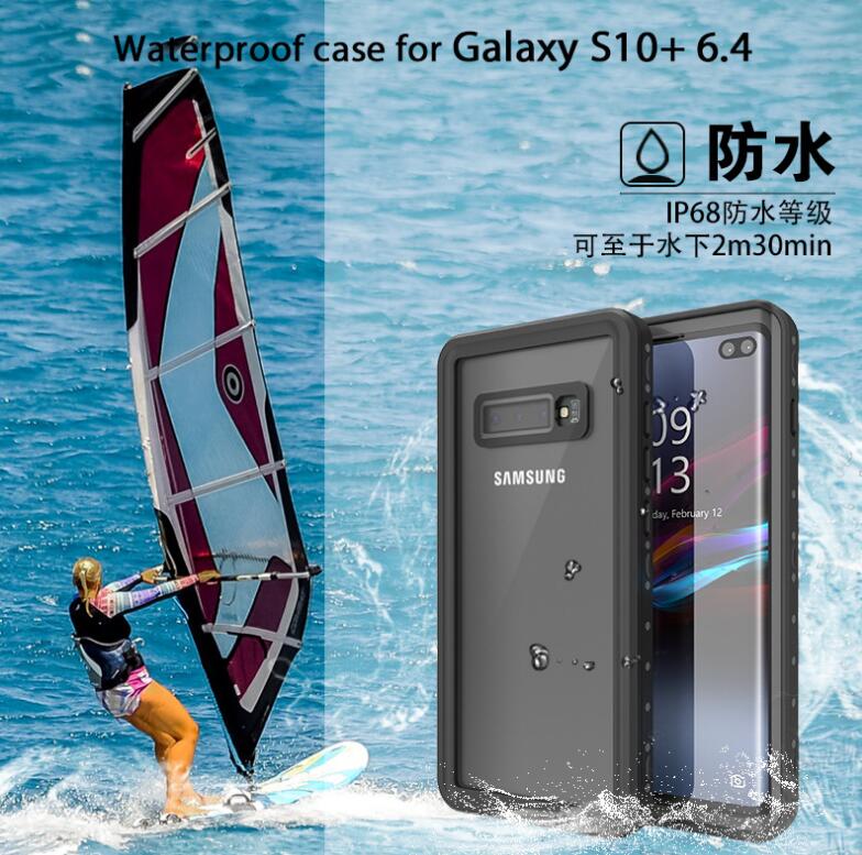 Samsung Galaxy S10 Plus Case Waterproof Dot Box Submerged 6.6ft