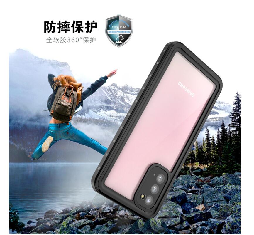 Samsung Galaxy S20 Case Waterproof Dot Box Submerged 6.6ft