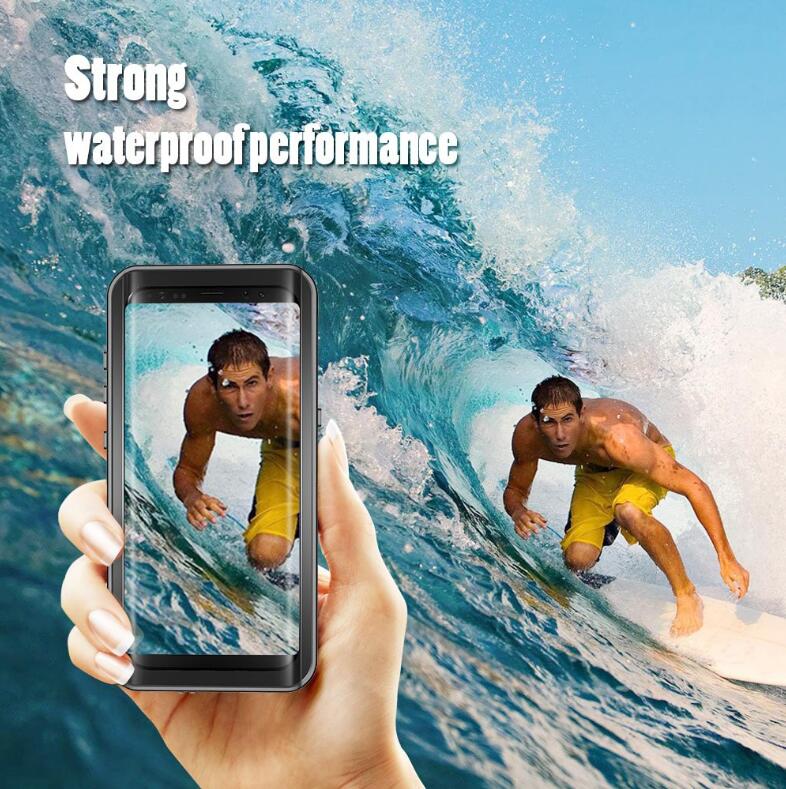 Samsung Galaxy S8 Case Waterproof Dot Box Submerged 6.6ft