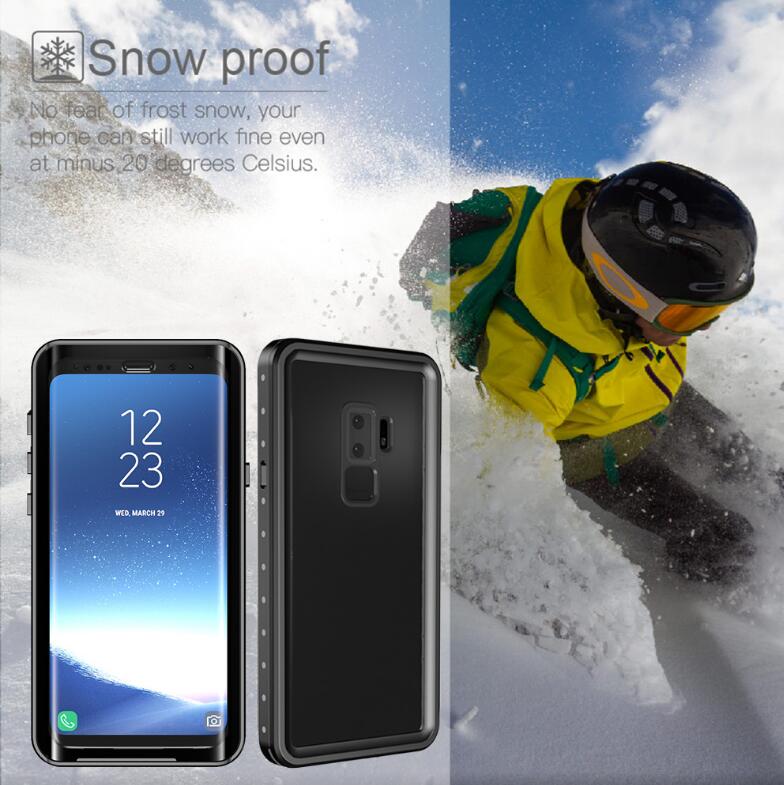 Samsung Galaxy S9 Case Waterproof Dot Box Submerged 6.6ft