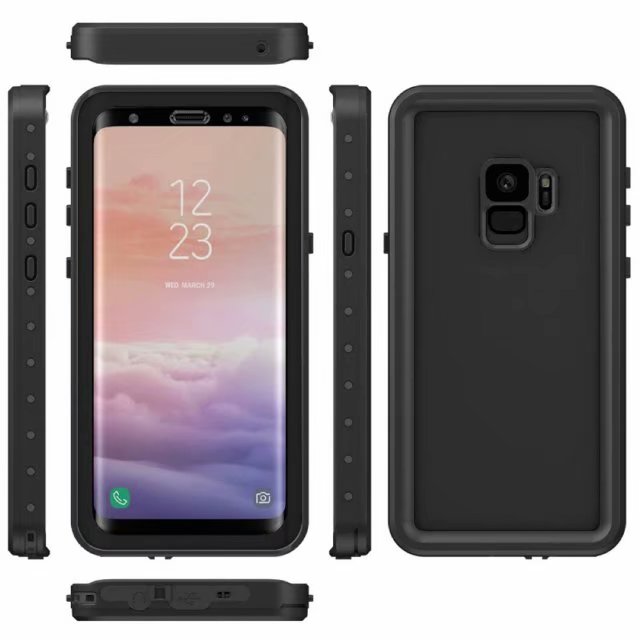 Samsung Galaxy S9 Case Waterproof Dot Box Submerged 6.6ft