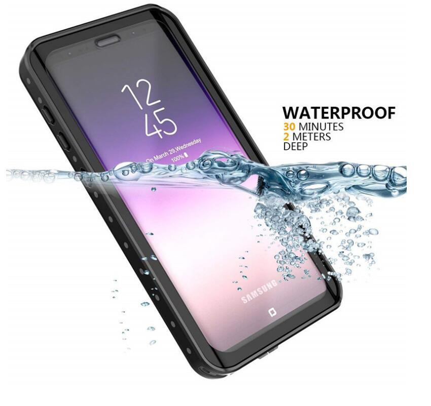 Samsung Galaxy S9 Plus Case Waterproof Dot Box Submerged 6.6ft
