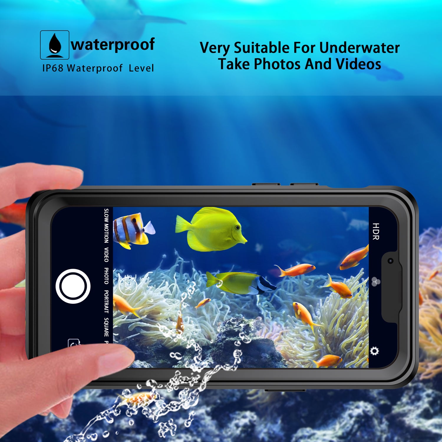 Apple iPhone 13 Mini Case Waterproof Dot Box Submerged 6.6ft