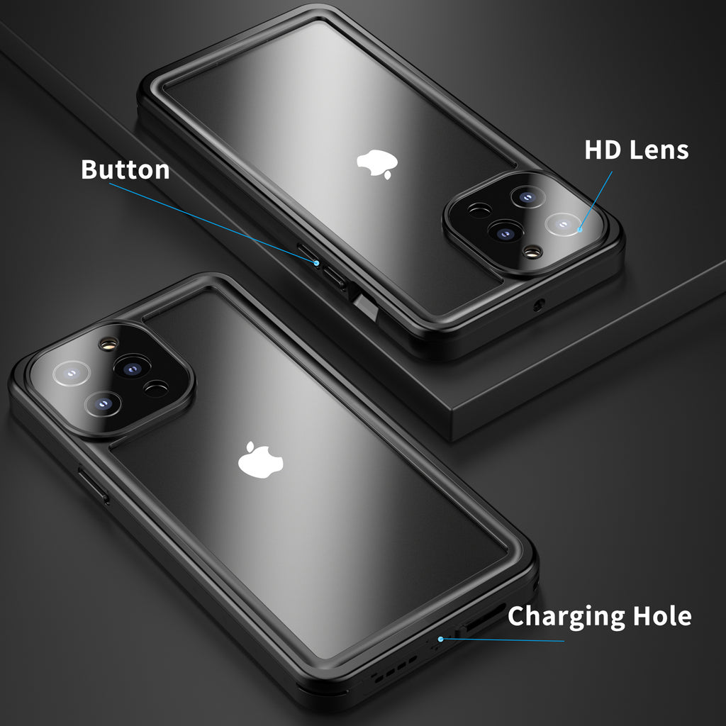 Apple iPhone 13 Pro Max Case Waterproof Dot Box Submerged 6.6ft