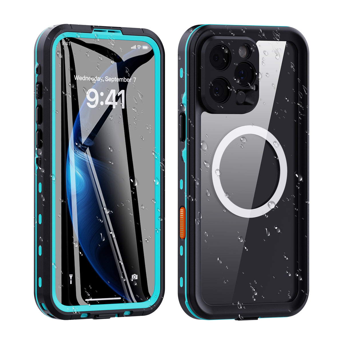 Apple iPhone 16 Pro Case Waterproof Dot Box Submerged 6.6ft