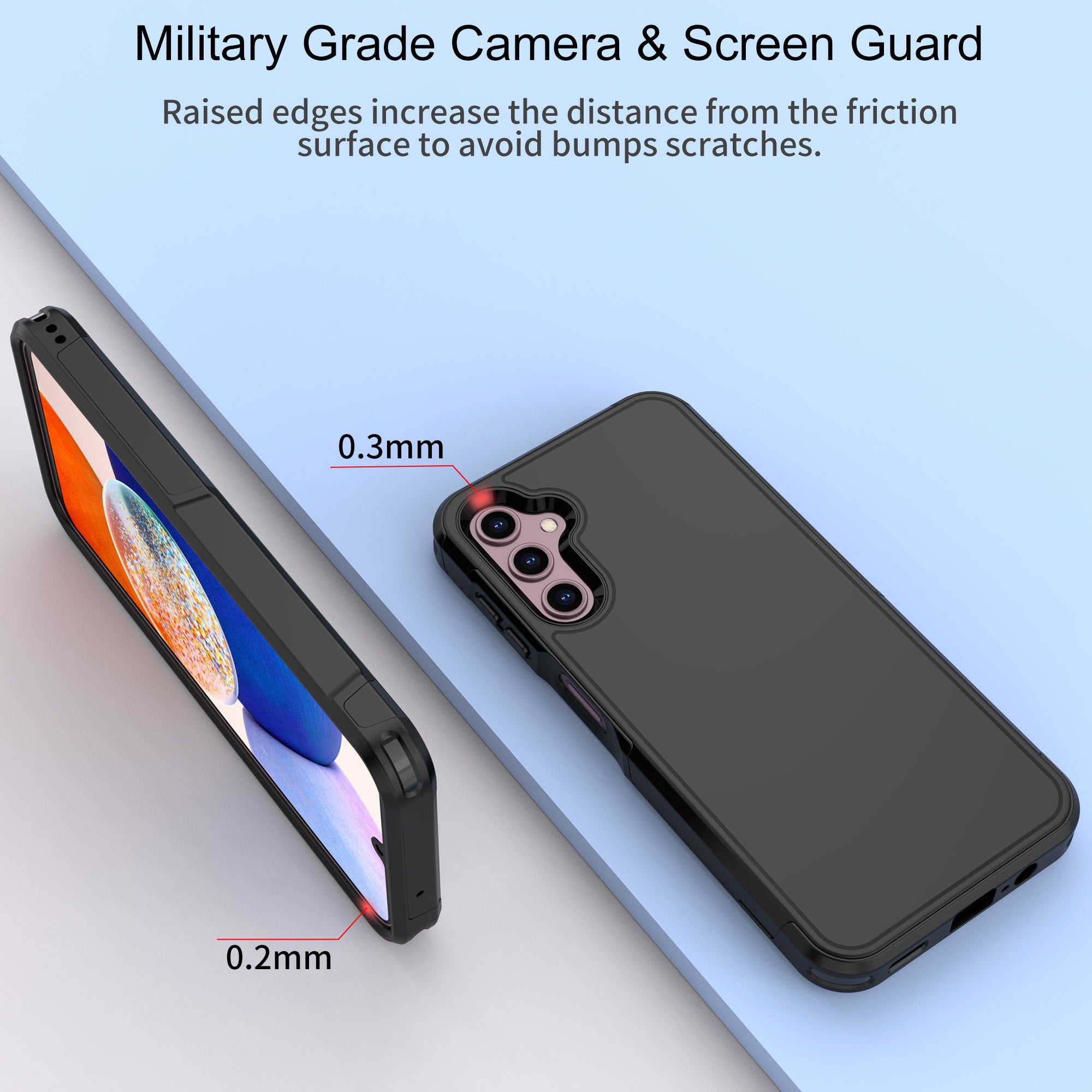 Samsung Galaxy A14 Case Box Military-grade Protection