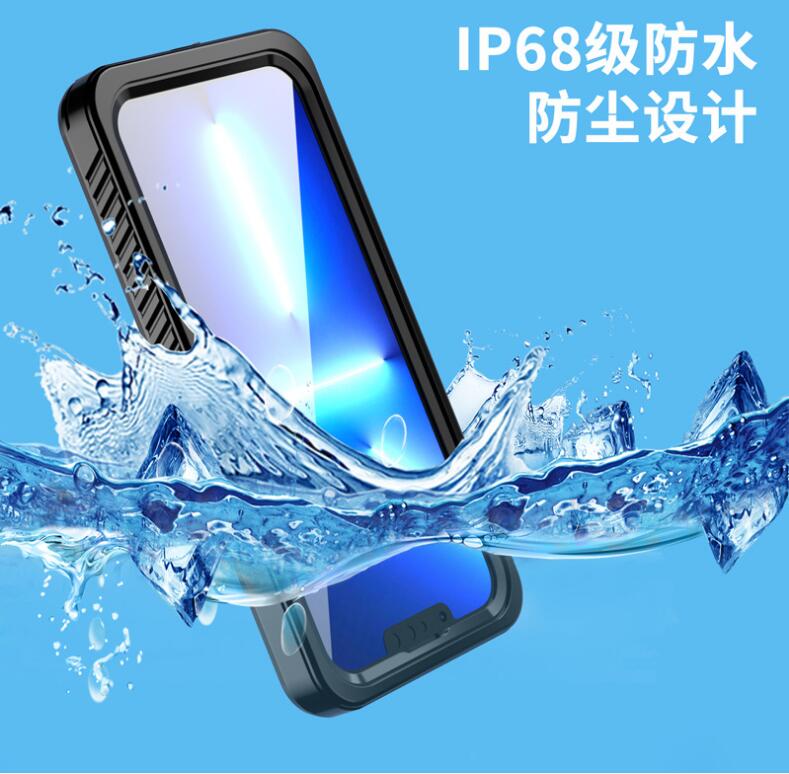 Apple iPhone 13 Pro Max Case Waterproof Twill Crystal Magsafe