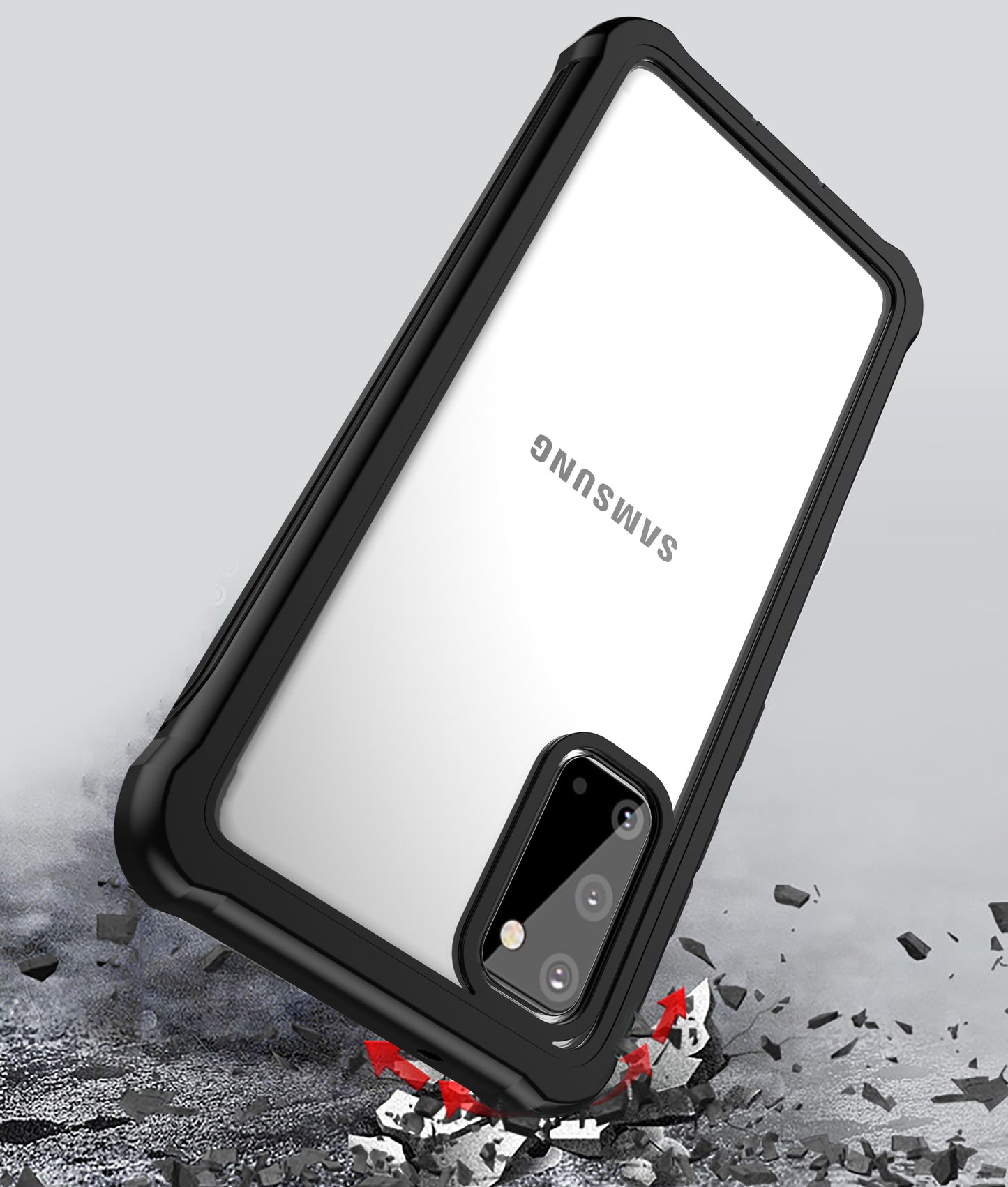 Samsung Galaxy S20 Case Rugged Built-in Screen Protector