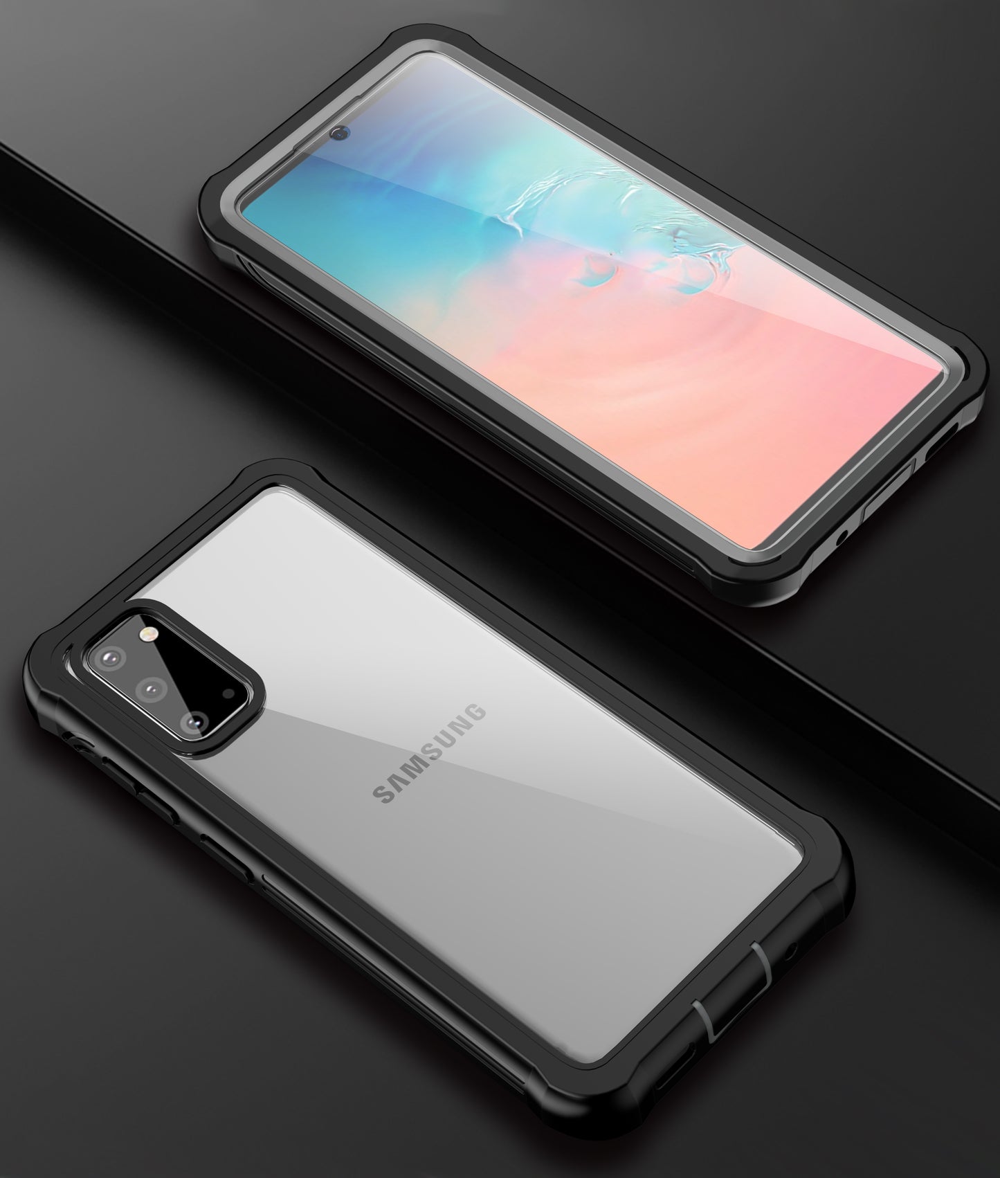 Samsung Galaxy S20 Case Rugged Built-in Screen Protector