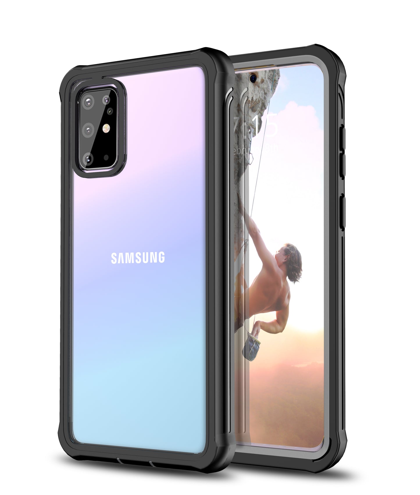 Samsung Galaxy S20 Plus Case Rugged Built-in Screen Protector