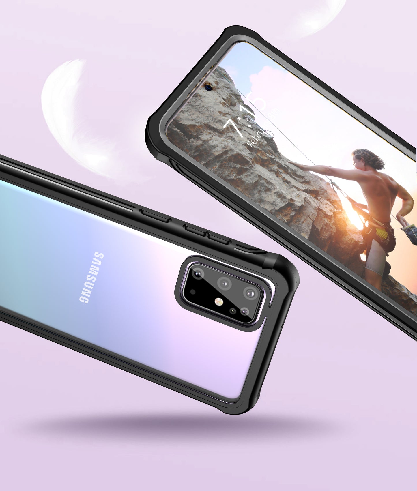 Samsung Galaxy S20 Plus Case Rugged Built-in Screen Protector