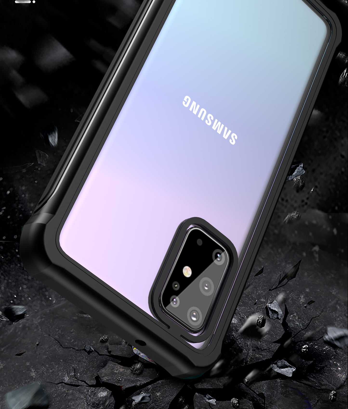 Samsung Galaxy S20 Plus Case Rugged Built-in Screen Protector