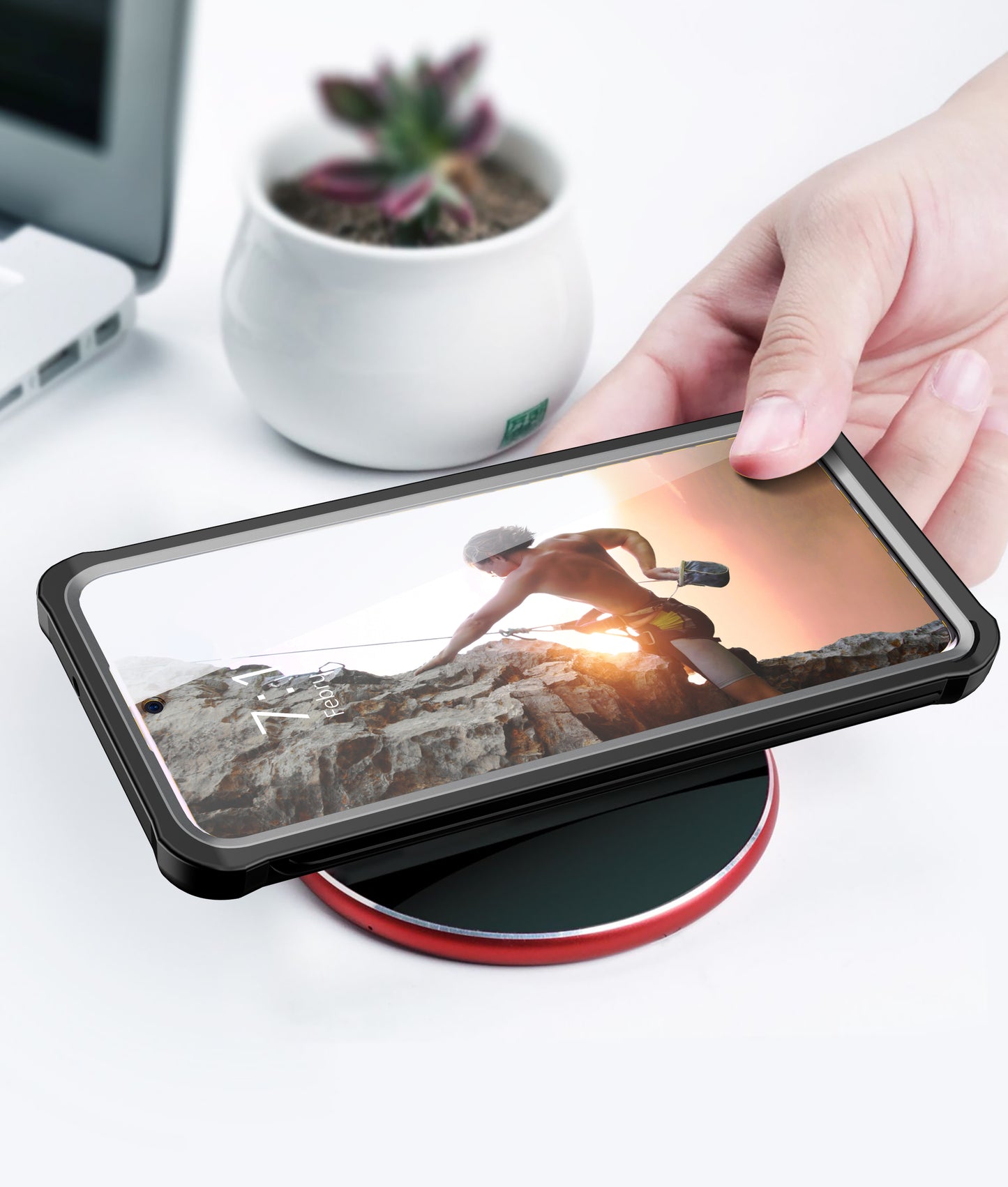 Samsung Galaxy S20 Plus Case Rugged Built-in Screen Protector