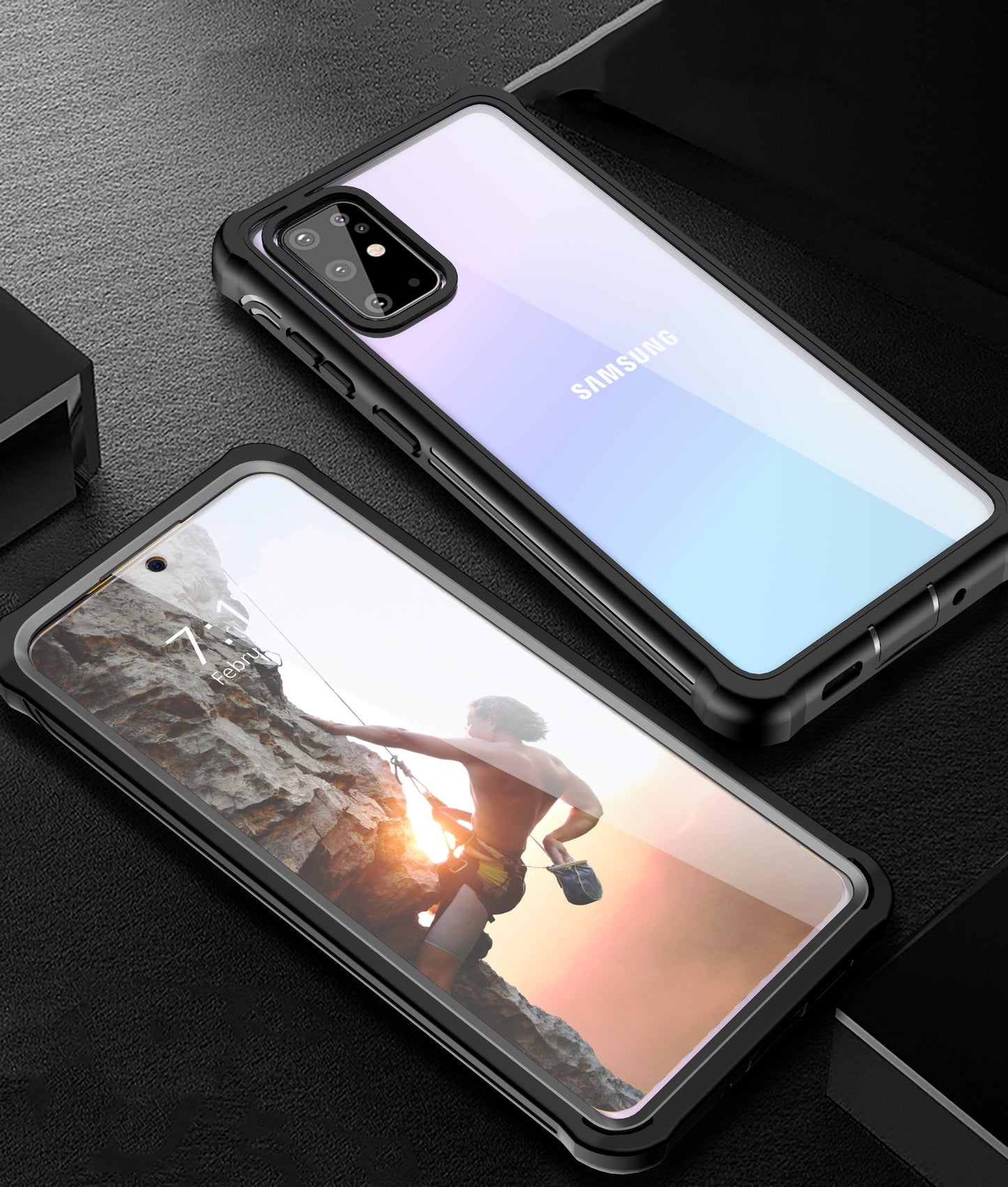 Samsung Galaxy S20 Plus Case Rugged Built-in Screen Protector