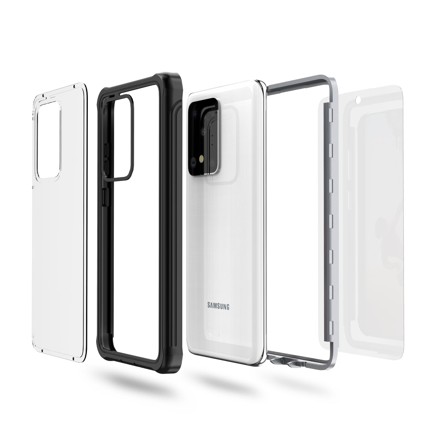 Samsung Galaxy S20 Ultra Case Rugged Built-in Screen Protector