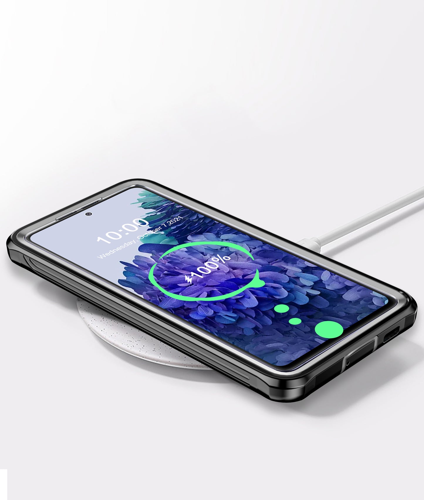 Samsung Galaxy S21 FE Case Rugged Built-in Screen Protector