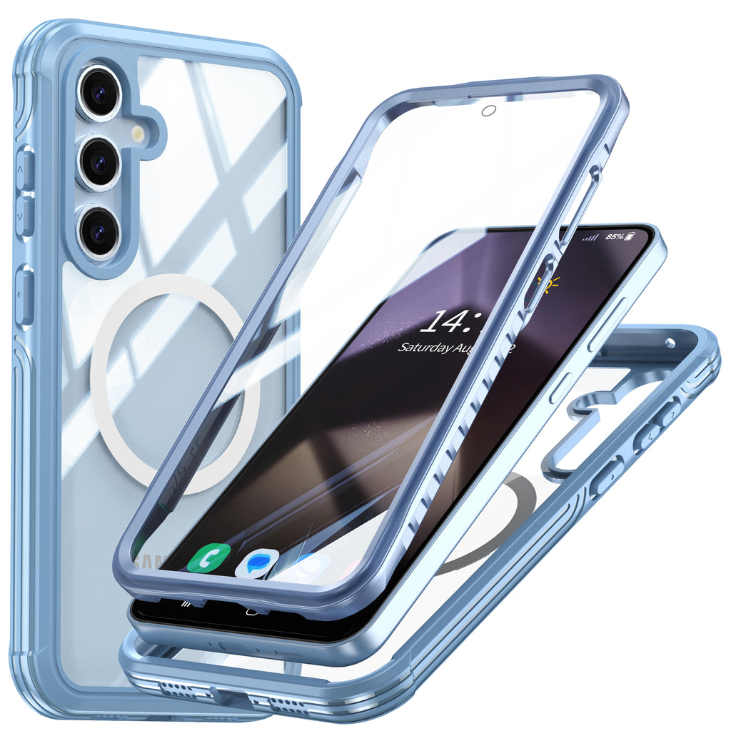 Samsung Galaxy S24 FE Case Rugged Built-in Screen Protector