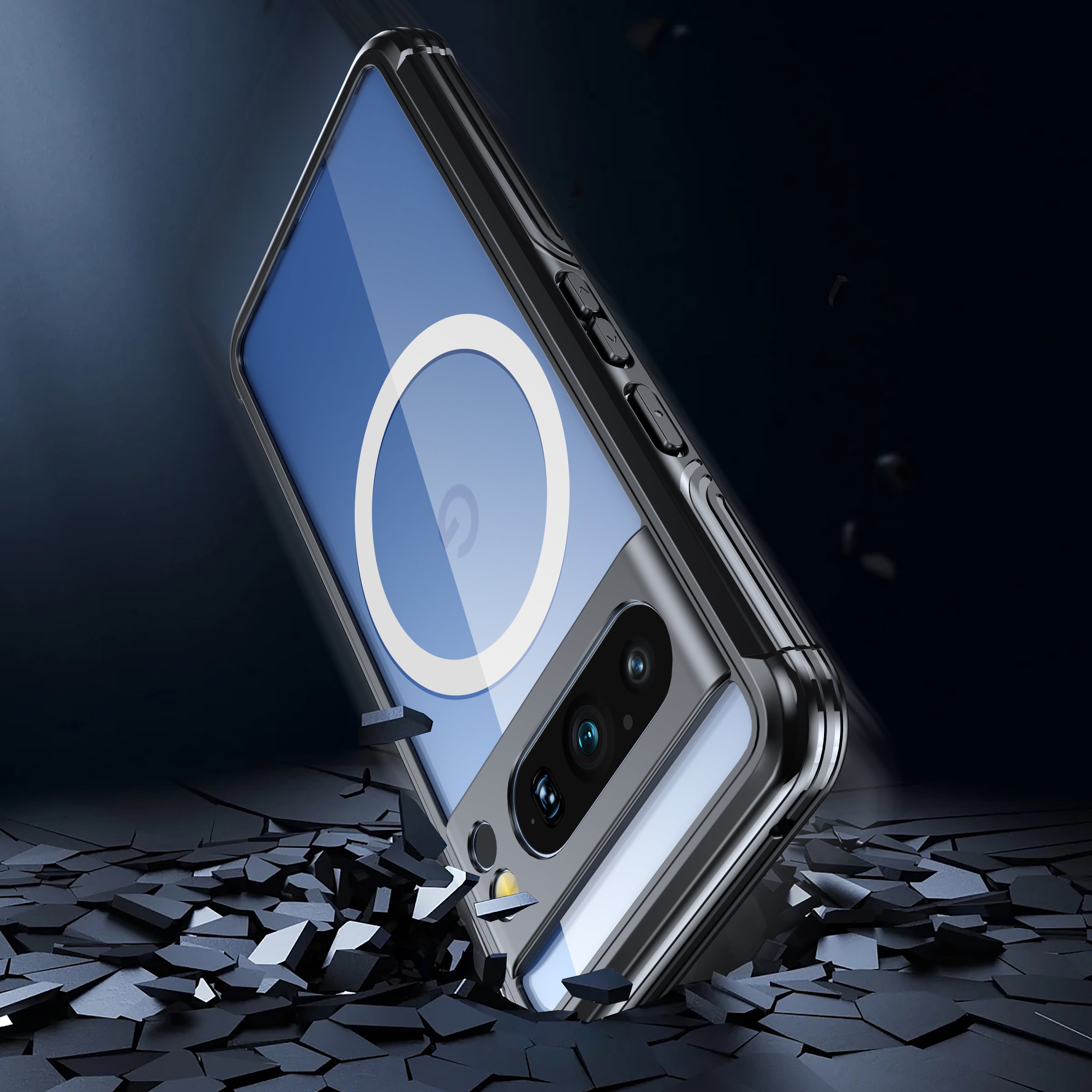Google Pixel 8 Pro Case Rugged Built-in Screen Protector
