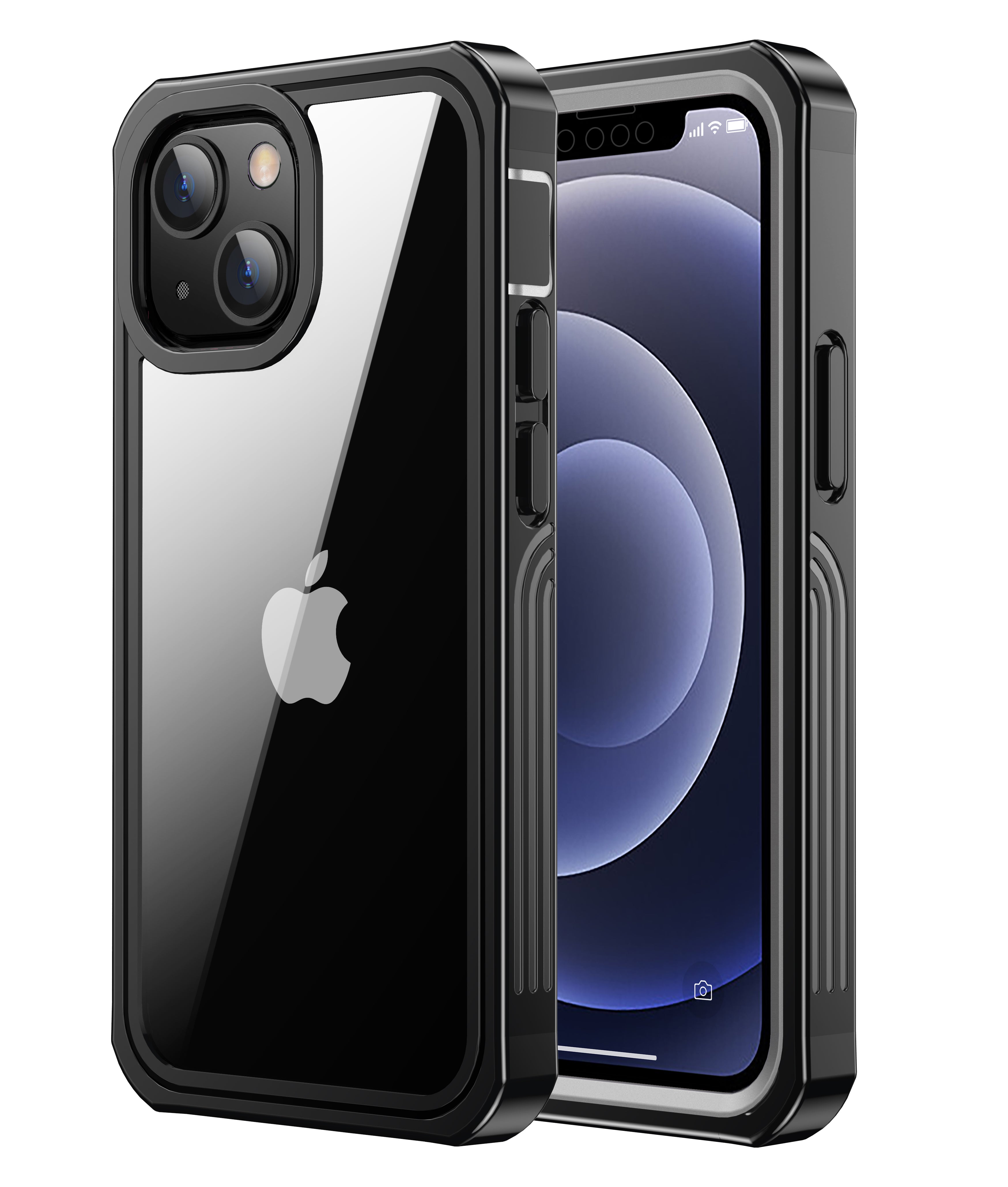 Apple iPhone 13 Mini Case Rugged Built-in Screen Protector