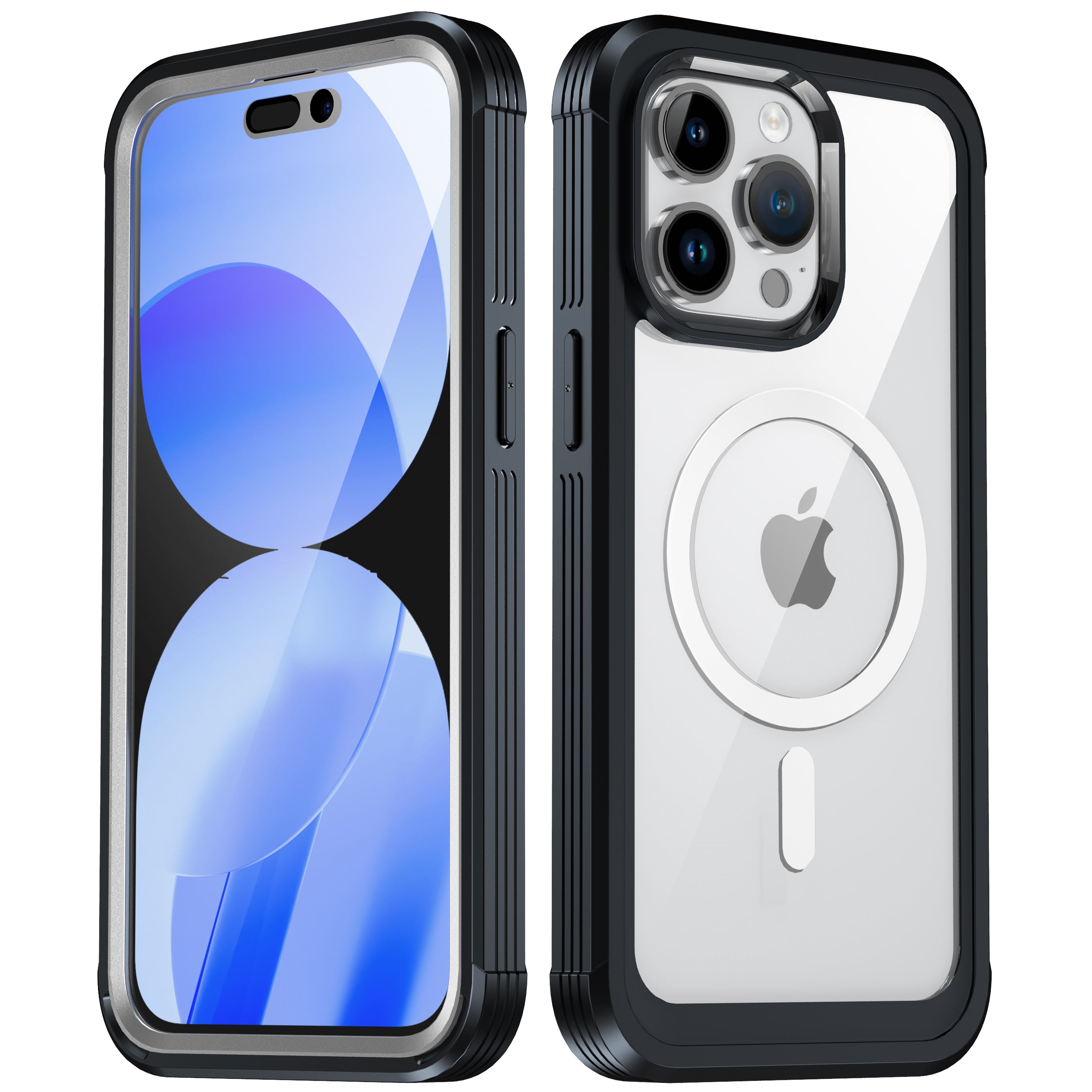 Apple iPhone 15 Pro Case Rugged Built-in Screen Protector