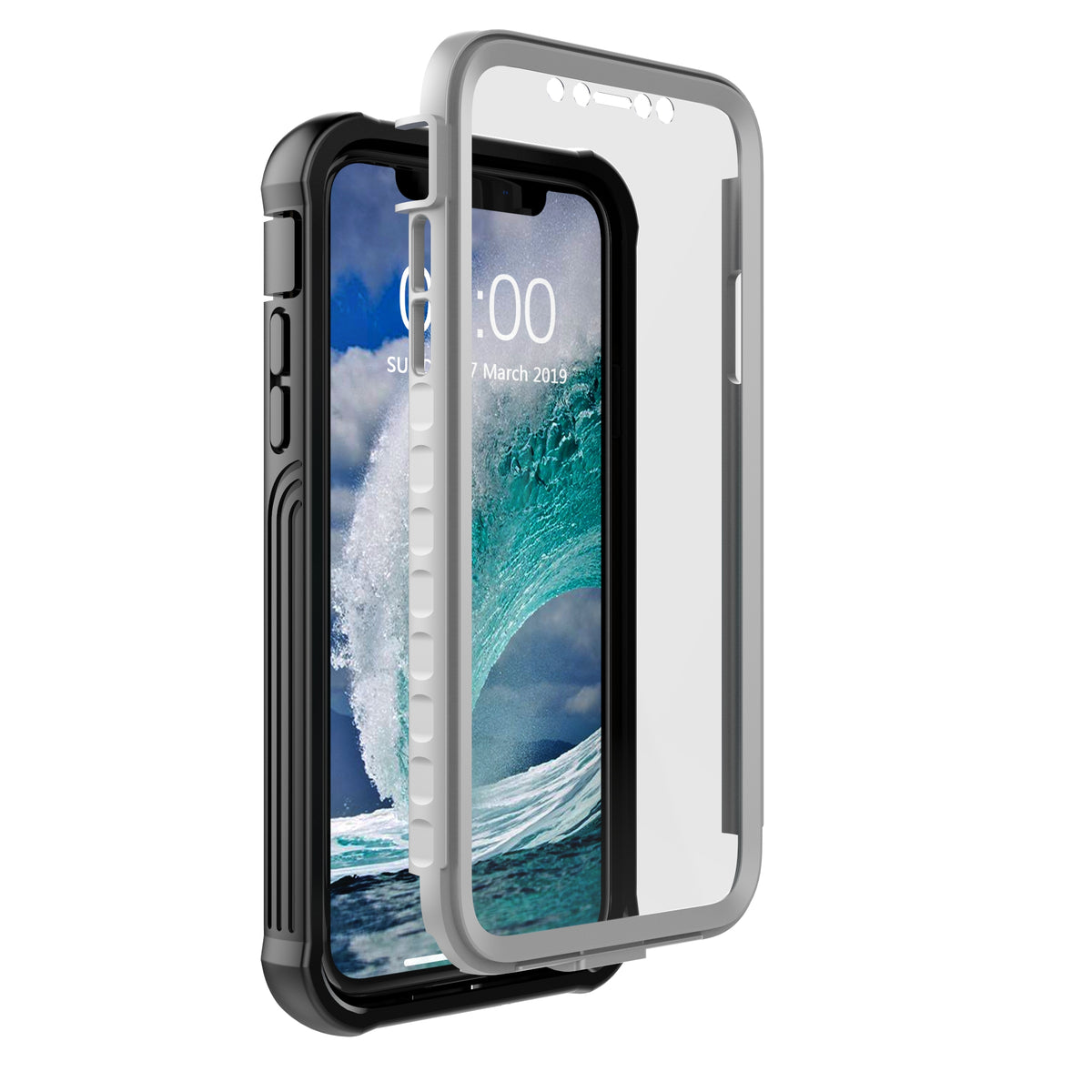 Apple iPhone XR Case Rugged Built-in Screen Protector