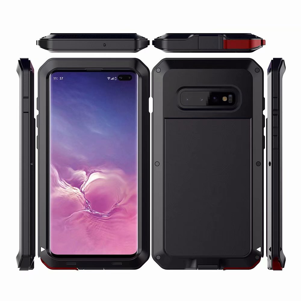 Samsung Galaxy S10 Plus Case Metal Tank Military Protection
