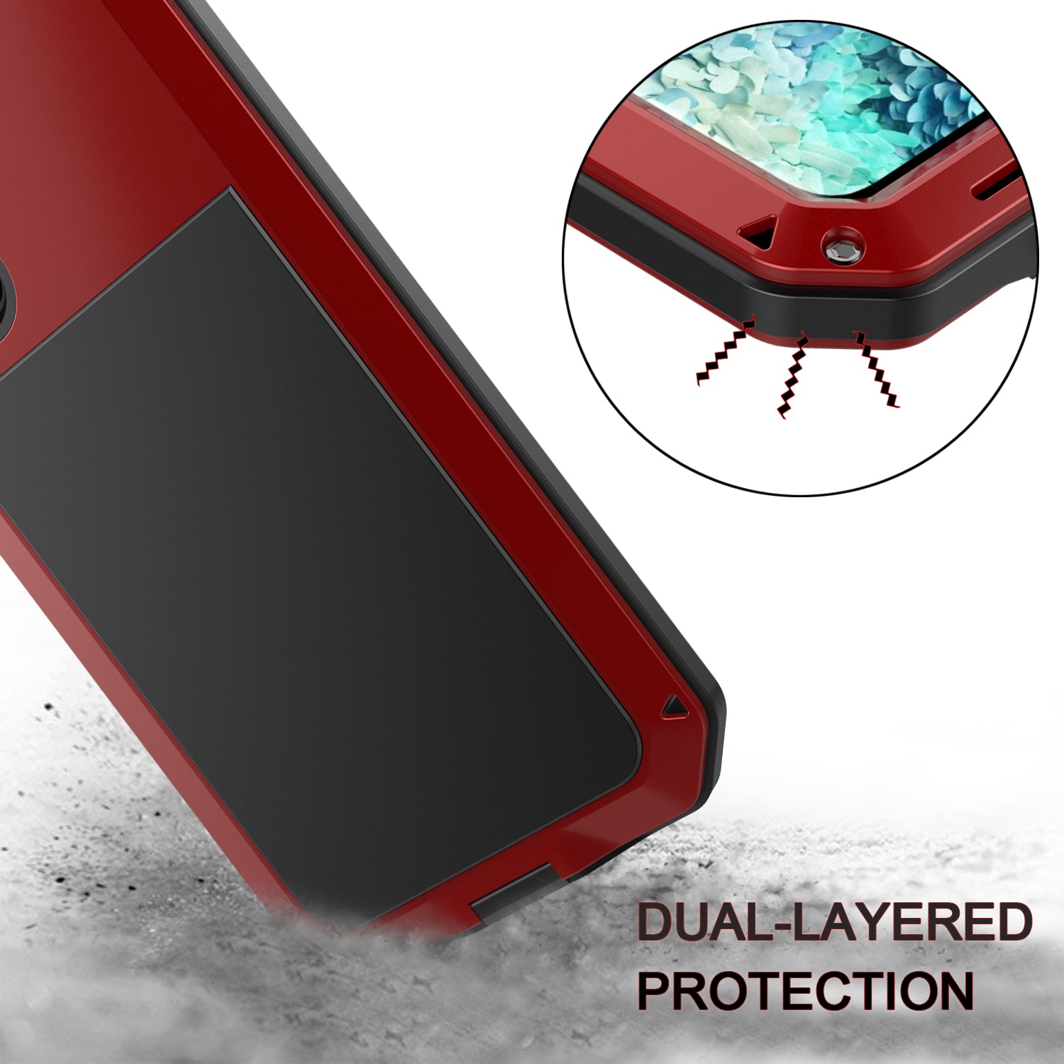 Samsung Galaxy S20 Case Metal Tank Military Protection