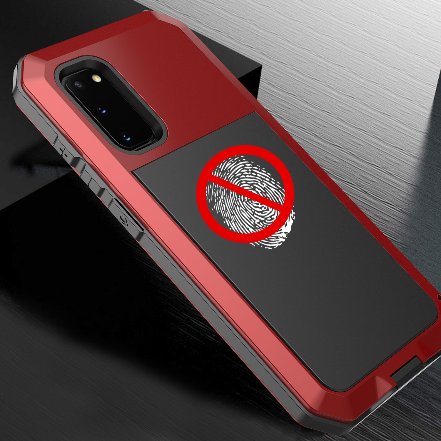 Samsung Galaxy S20 Case Metal Tank Military Protection