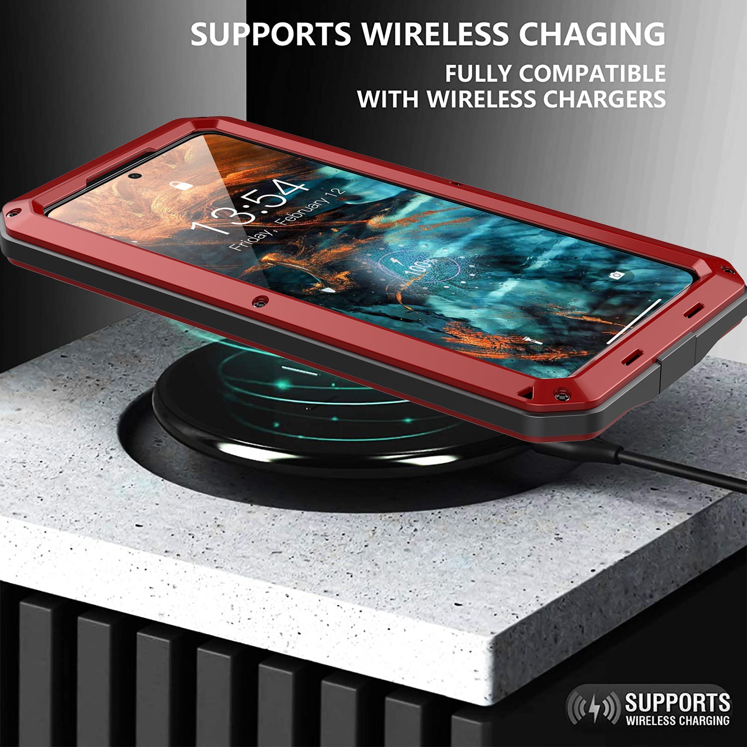 Samsung Galaxy S21 Case Metal Tank Military Protection