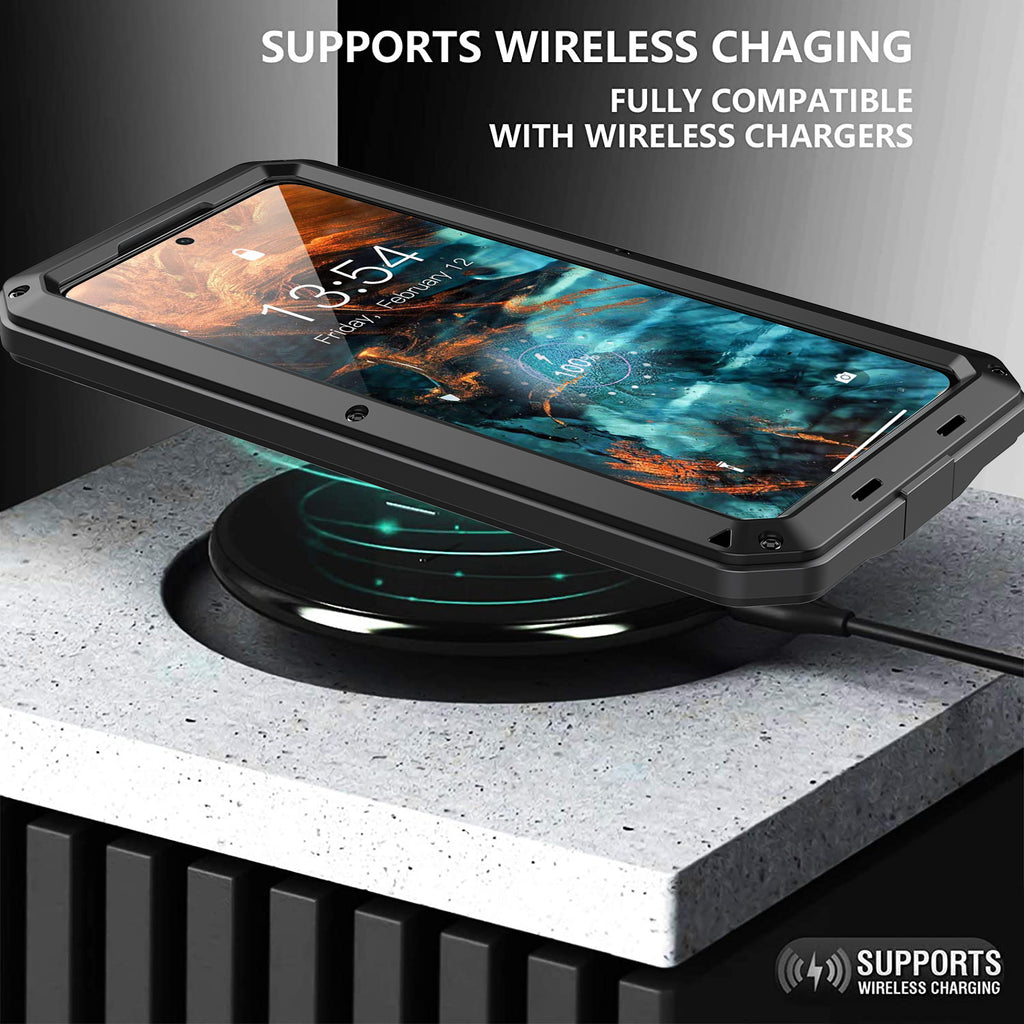 Samsung Galaxy S21 Plus Case Metal Tank Military Protection